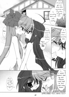 (C74) [Kanmidokoro-Hibiki (Hibiki Seiya)] Hoshi Koi (Lucky Star) [English] [Wings of Yuri] [Incomplete] - page 2