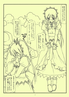 (COMIC1☆3) [bolze. (rit.)] Beikokujou Monogatari Saki (Hayate no Gotoku!) - page 3
