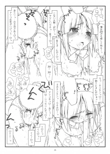 (COMIC1☆3) [bolze. (rit.)] Kyankyan Iwasareru Bunny Mushiritorare-ru+ (Hayate no Gotoku! [Hayate the Combat Butler!]) - page 23