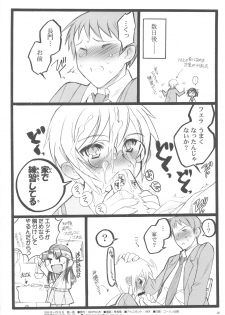 (Comic1☆3)[Keumaya (Inoue Junichi)] Koisuru Haruhi wa Setsunakute,Kyon wo Omouto Sugu H Shichauno no Tsuzuki (The Melancholy of Haruhi Suzumiya) - page 23