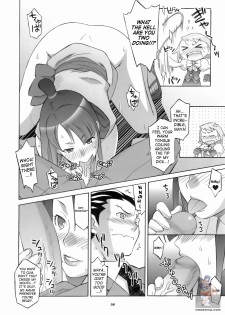 (SC32) [Wagamama Dou (Syowmaru)] Gyakuten Shainban (Ace Attorney) [English] [SaHa] - page 7