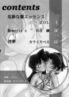 (C64) [Mengerekun (Karakuribee, Yuri Tohru, ZOL)] Potemayo vol. 2 (Meitantei Conan) - page 3