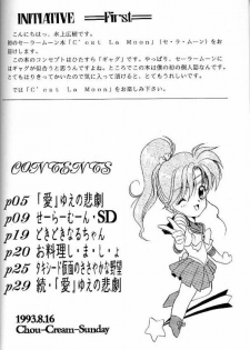 (C45) [Chou-Cream-Sunday (Minakami Hiroki)] C'est La Moon (Bishoujo Senshi Sailor Moon) - page 3