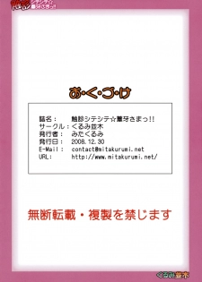 (C75) [Kurumi Namiki (Mita Kurumi)] Shokushin Shiteshite Ashikabi-sama! (Sekirei) - page 23