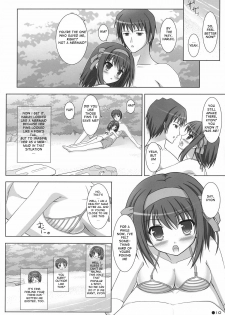 (C72) [Turning Point (Uehiro)] Harukyon no Ecchi Hon 4 (The Melancholy of Haruhi Suzumiya) [English] [ashura_atsu] [Decensored] - page 9