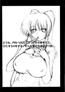 (COMIC1☆3) [GEBOKU SHUPPAN (PIN VICE)] PURE NEXT GENERATION Vol. 12 Tama-nee to Natsu no Gogo (ToHeart2) - page 4