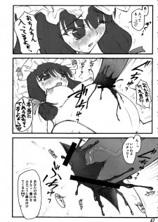 (C72) [Cave (Various)] Mite Kara Hannou Yoyuu Deshita. (Touhou Project) - page 46