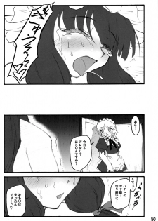 (C72) [Cave (Various)] Mite Kara Hannou Yoyuu Deshita. (Touhou Project) - page 49