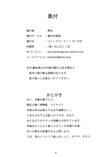 (C75) [Kanten Jigenryuu] Akizakura Kemonorin (Super Robot Taisen, Xenosaga) - page 29