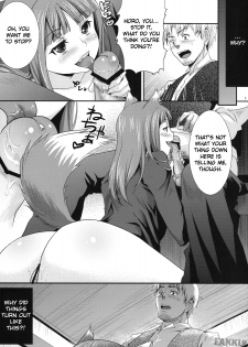 (COMIC1☆3) [Koakuma Sageha (Sage Joh)] Ookami to Mitsu Ringo (Spice and Wolf) [English] - page 4