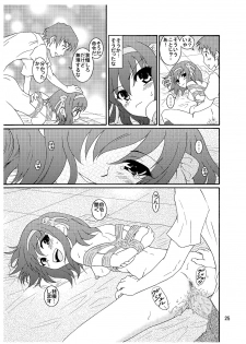 [Mousou Kai no Juunin wa Iki Teiru (Kan Danchi)] Suzumiya Haruhi-san no Kiken na Ai Taiken 3 (The Melancholy of Haruhi Suzumiya) - page 26