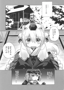 (C94) [Animal Passion (Yude Pea)] Bonnou no Ookami Oedomo Sarazu (Touhou Project) - page 4