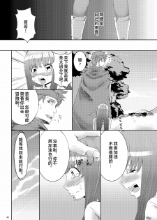 (C80) [Yuzuponz (Hanauna, Sudachi)] Kanojo ga Nikubenki ni Naru Made (Dragon Quest III) [Chinese] [夏月兔与小伙伴协同汉化] - page 3