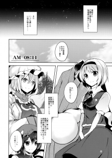 (C94) [Midorineko (Midori)] Hakumayo Schedule AM (Touhou Project) - page 7