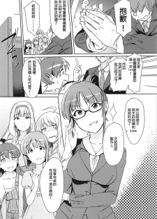 (C94) [Suimitsutou Koubou (Momo no Suidousui)] YukiChinpo Futanari Yukiho to Ritsuko ga Lesson Suru Hon (THE IDOLM@STER) [Chinese] - page 4