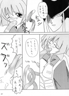 [Komekami Kishi Dan (Various)] Comike de Seisen Vol. 9 (Darkstalkers, Samurai Spirits) - page 36