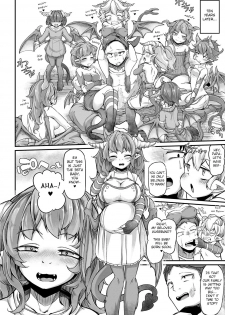 [Okunoha] Fukkou!? Ishu Kouhai -Mazoku to Ningen no Kyousei Jidai- 6-wa [English] [FC] [Digital] - page 25