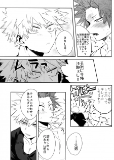 (Douyara Deban no Youda! 13) [HELLENISM (Y)] Aidenakereba Nanto Yobu (Boku no Hero Academia) - page 25