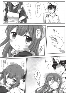 (C93) [Itsuka no Sora (Yashiro)] Ganbare! Kamikaze-san (Kantai Collection -KanColle-) - page 8