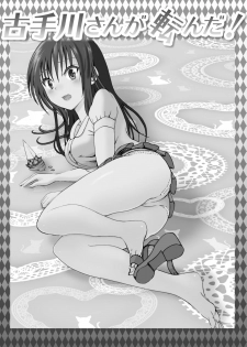 [Kotegawa Yui no Doujin o Kaku Hito] Kotegawa-san ga Koronda! (To LOVE-Ru) - page 2