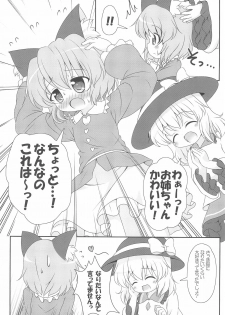 (C83) [Rakka Sokudo 2.5 (Pira)] Nyaa tte Itte yo Onee-chan! (Touhou Project) - page 11