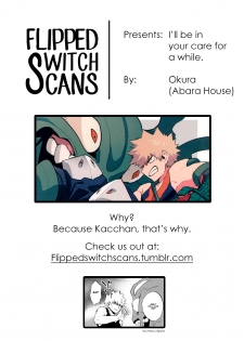 (SPARK12) [Okujo Kantorera (Abaraya)] Shibaraku sewa ni naru | I'll be in your care for a while (Boku no Hero Academia) [English] [Flipped Switch Scanlations] - page 2