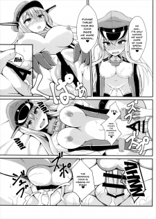 (C90) [Kaze no Kotowari (Kazamitiu)] Bismarck wa Teitoku ni Taberareru. | Bismarck Gets Sexually Devoured (Kantai Collection -KanColle-) [English] {Doujins.com} - page 9