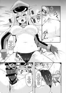 (C90) [Kaze no Kotowari (Kazamitiu)] Bismarck wa Teitoku ni Taberareru. | Bismarck Gets Sexually Devoured (Kantai Collection -KanColle-) [English] {Doujins.com} - page 5