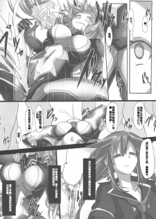 (C89) [CotesDeNoix (Cru)] Nightmare of goddess (Hyperdimension Neptunia) [Chinese] [村长个人汉化] - page 8