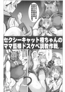 (Shuuki Reitaisai 3) [Kitsunenomori (Various)] Neko demo Yakumo (Touhou Project) - page 26