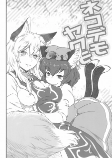 (Shuuki Reitaisai 3) [Kitsunenomori (Various)] Neko demo Yakumo (Touhou Project) - page 24