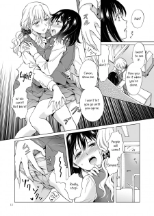 [peachpulsar (Mira)] Shiteru no, Misete | Show Me How You Do It [English] [Yuri-ism] [Digital] - page 12