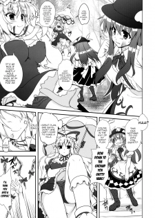 (Reitaisai 13) [Perceptron (Asaga Aoi)] Fight Saikyou Tennin VS Zako Youkai | Fight! Strongest Celestial VS Small Fry Youkai (Touhou Project) [English] [robypoo] - page 2