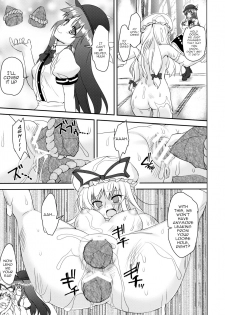 (Reitaisai 13) [Perceptron (Asaga Aoi)] Fight Saikyou Tennin VS Zako Youkai | Fight! Strongest Celestial VS Small Fry Youkai (Touhou Project) [English] [robypoo] - page 22