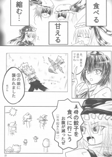 (SC41) [P.S.D! (Karin)] Shippo janai kara Hazukashiku nai mon!! (Touhou Project) - page 23