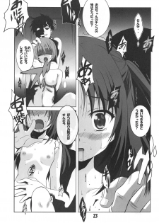 (C94) [Jiyuugaoka Shoutengai (Hiraki Naori)] Tenshi to 3P! ADVANCE (Tenshi no 3P!) - page 22