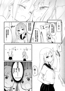 (COMITIA124) [Homuraya Pleiades, SC (Homura Subaru, Gyuunyuu Rinda)] Tachi Masshigura 2 ~Neko Cafe Yuri Goudou II~  [Chinese] [沒有漢化] - page 18
