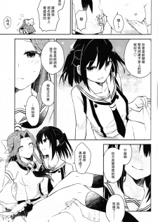 (C93) [Kaleido Circus (Nagihashi Coko)] Sendai Nee-san no Yasen Lesson (Kantai Collection -KanColle-) [Chinese] [百合鎮守府藥廠漢化] - page 8