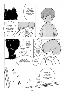 (ShotaFes 2) [Okashi Tai (Kin no Tamamushi)] Christopher Robin to Himitsu no Mori (Winnie the Pooh) [English] [desudesu] - page 21