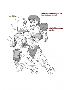 [Allesey] Boxing Girls Katie vs. Liz Rounds 1-4 (English) Plus Bonus Sisters Round - page 8