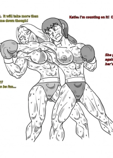 [Allesey] Boxing Girls Katie vs. Liz Rounds 1-4 (English) Plus Bonus Sisters Round - page 5