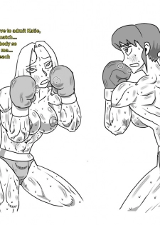[Allesey] Boxing Girls Katie vs. Liz Rounds 1-4 (English) Plus Bonus Sisters Round - page 3