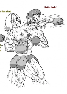 [Allesey] Boxing Girls Katie vs. Liz Rounds 1-4 (English) Plus Bonus Sisters Round - page 6