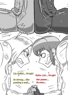 [Allesey] Boxing Girls Katie vs. Liz Rounds 1-4 (English) Plus Bonus Sisters Round - page 28
