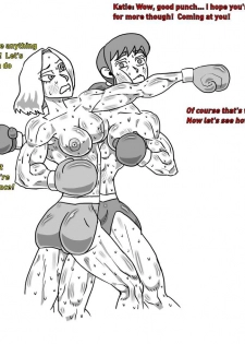 [Allesey] Boxing Girls Katie vs. Liz Rounds 1-4 (English) Plus Bonus Sisters Round - page 7