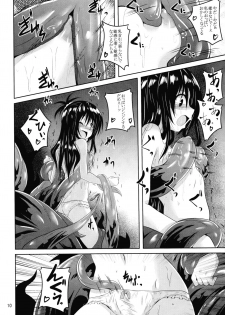 (C90) [Yoru no Benkyoukai (Fumihiro)] Dark Matter to Shokushu Mikan Hen (To LOVE-Ru Darkness) - page 9