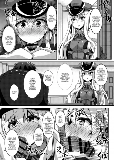 [Tiusan Kingdom (Tiusan)] Daily life of admiral and two German ship - Teitoku to Futari no Nichijou (Kantai Collection -KanColle-) [English] {Doujins.com} [Digital] - page 9