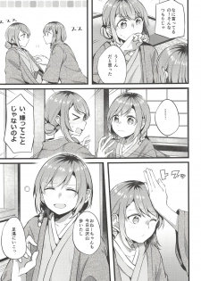 (BanG Dreamer's Party! 5th STAGE) [Hatakewotagayasudake (Mikanuji)] Ryokan de Kimi to Touhikou (BanG Dream!) - page 14