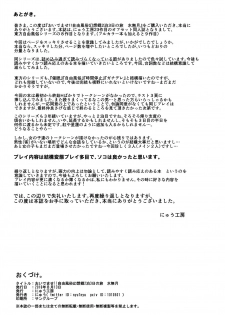 [Nyuu Koubou (Nyuu)] Oidemase!! Jiyuu Fuuzoku Gensoukyou 2-haku 3-kka no Tabi - Minazuki (Touhou Project) [Digital] - page 29