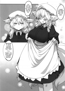 (Shuuki Reitaisai 5) [RTD (Mizuga)] Ran-sama ni Kite Moratte Suru Hon | A Book About Dressing up Ran-sama (Touhou Project) [English] [Kermaperse] - page 18